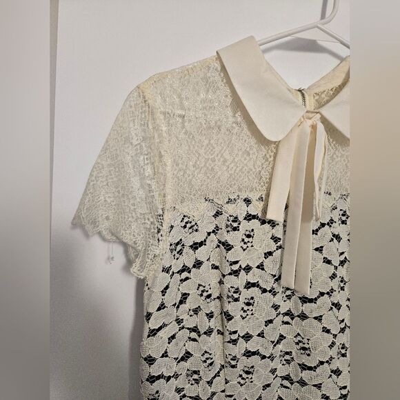 Kensie Bow Collar Dress - Picture 5 of 14